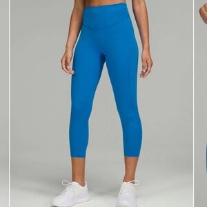 Lululemon Base Pace High-Rise Crop 23" Poolside size 12